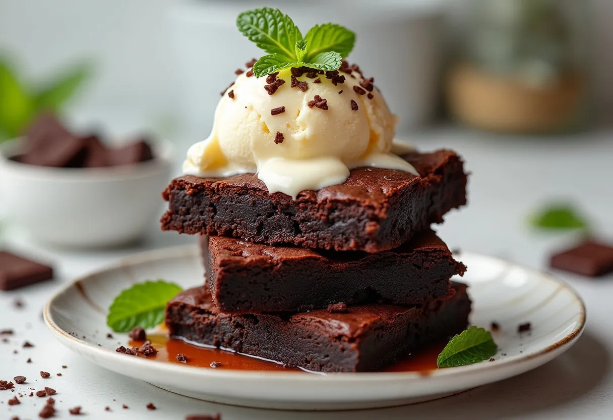 brownies  gourmandise