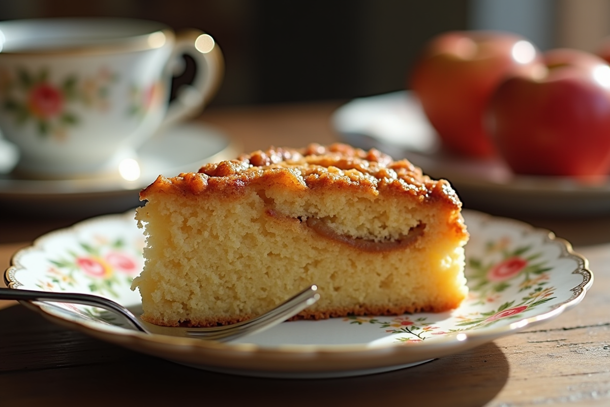 gâteau pommes